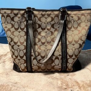 Coach bag, used